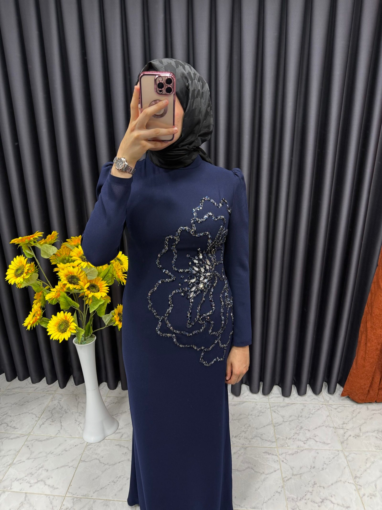 img_1845 Önü Çiçek desenli balık abiye