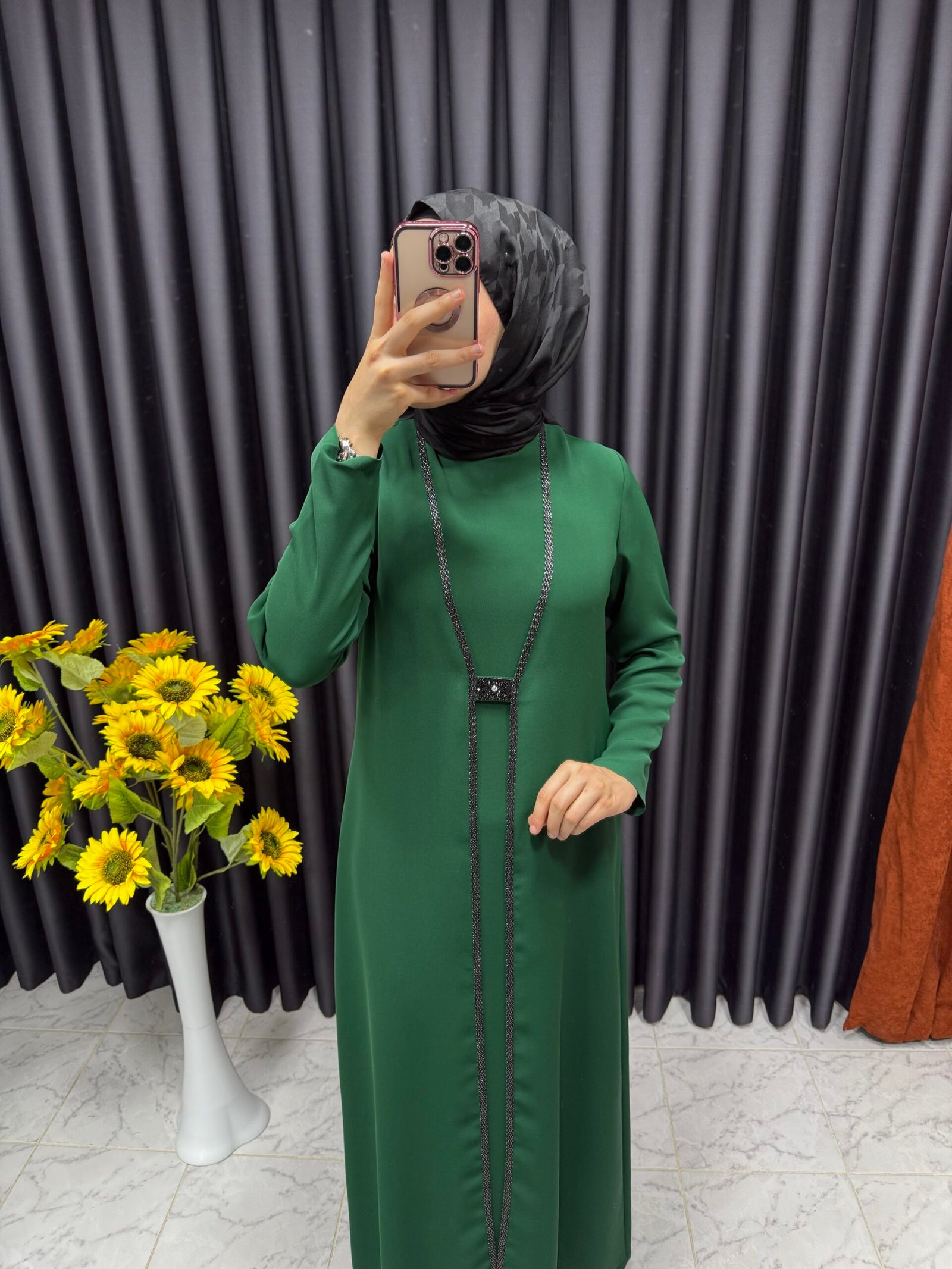 img_1880-2 Önü yelek görünümünde kapaklı elbise