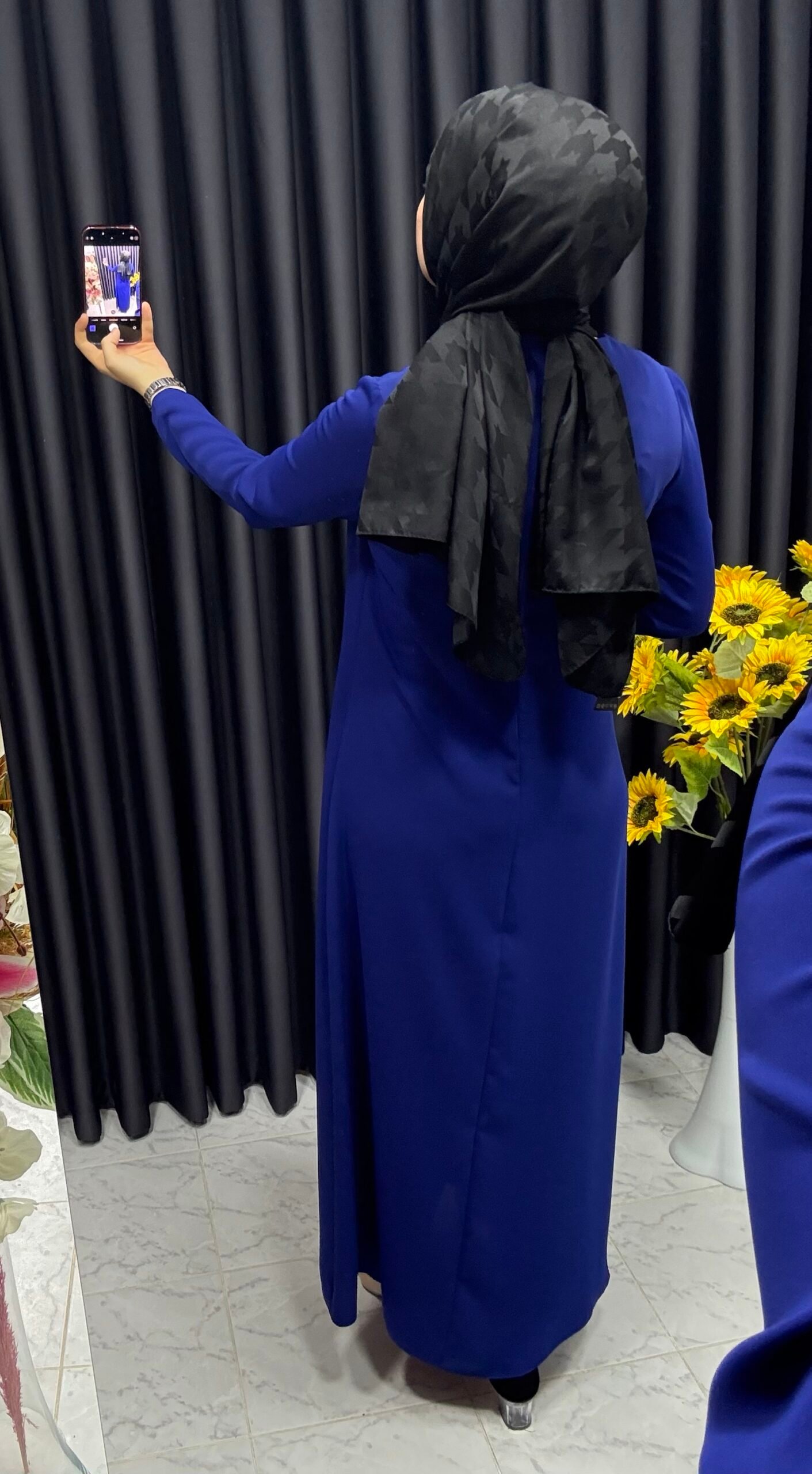 img_1896 Önü yelek görünümünde kapaklı elbise